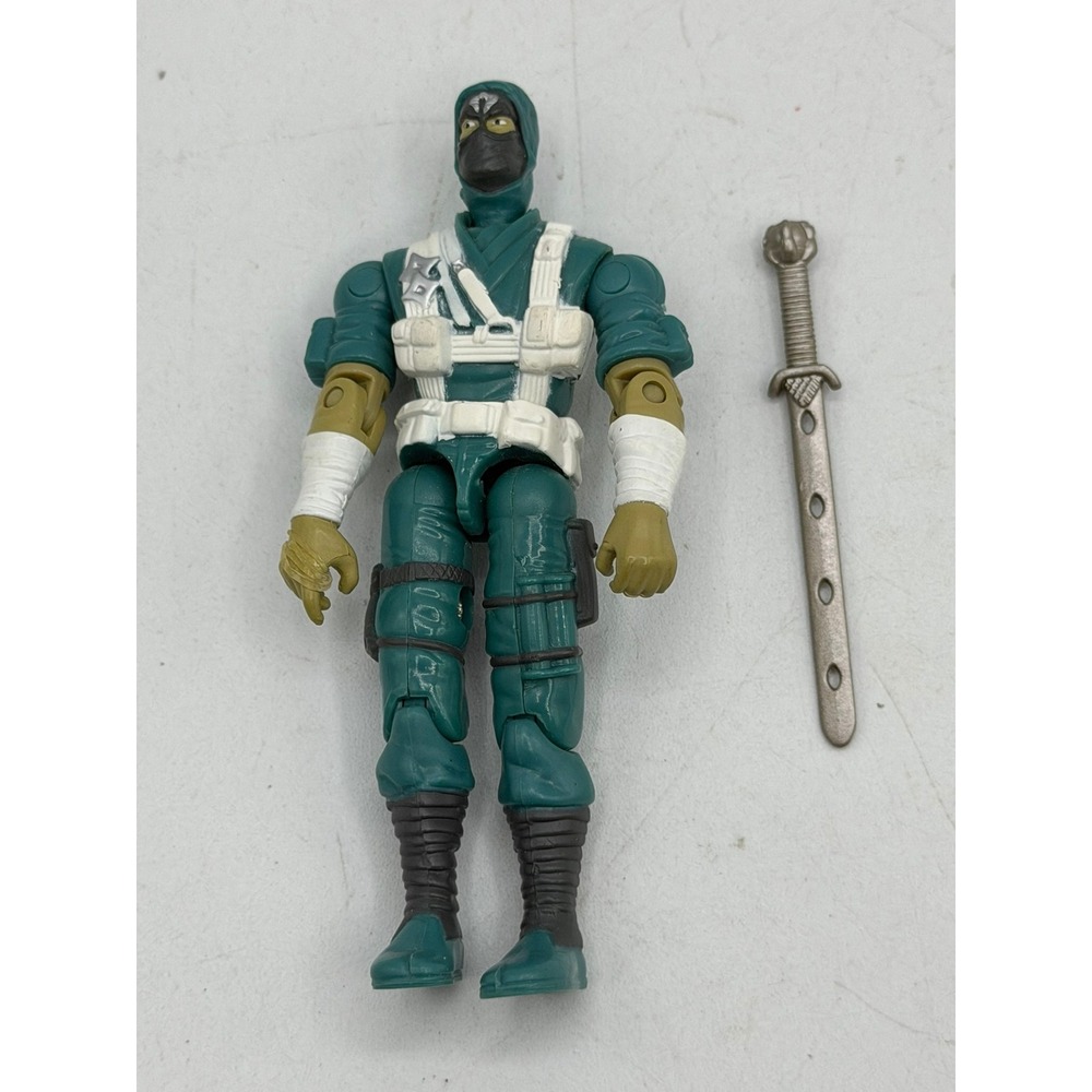 GI Joe Cobra Ninja Trooper V1 2004 Valor vs Venom 3.75 Loose Action Figure 3.75" - Picture 3 of 16